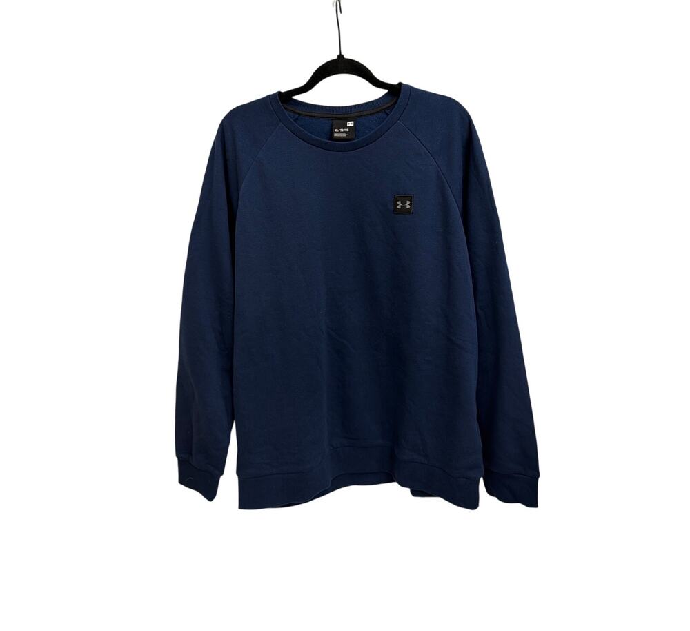 NWT Under Armour ColdGear Rival Fleece Crewneck Sweatshirt Men's XL